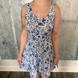 Cutesy Floral Skater Dress